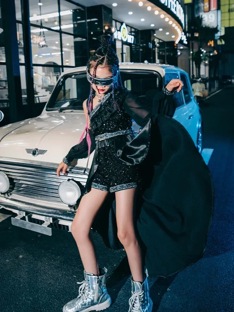 zzl-k-pop-scene-costume-de-danse-urbaine-fille-vetements-paillettes-noir-danseur-tenues-cool-enfants-jazz-defile-enfants-performance-chanteur