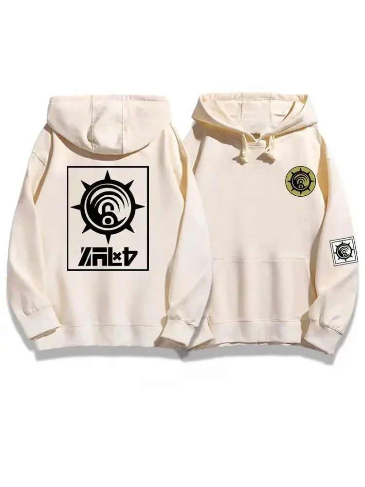 Anime GACHIAKUTA Hoodies Enji Print Oversized Y2k Sweatshirt Women Men Harajuku Fashion Cartoon Fleece Warm Female Male Hoodies