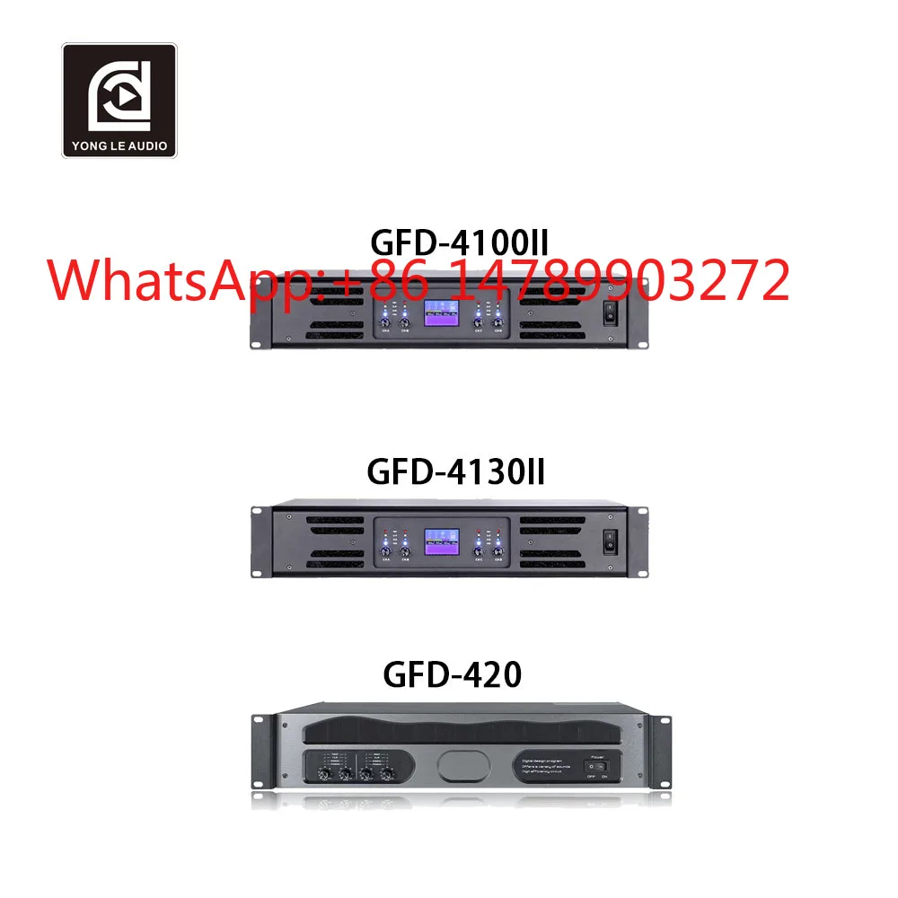 Professional Mixing DSP Processor Multi-Channel Stage Live KTV Sound Adjustment Equipment