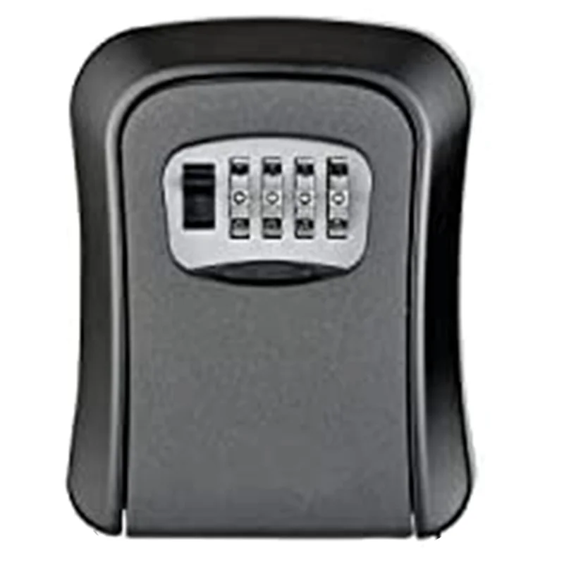 A003 2X Key Cabinet Organizer, Key Lock Box, Wall Mounted Waterproof Key Storage Lock Box With Mounting Kit