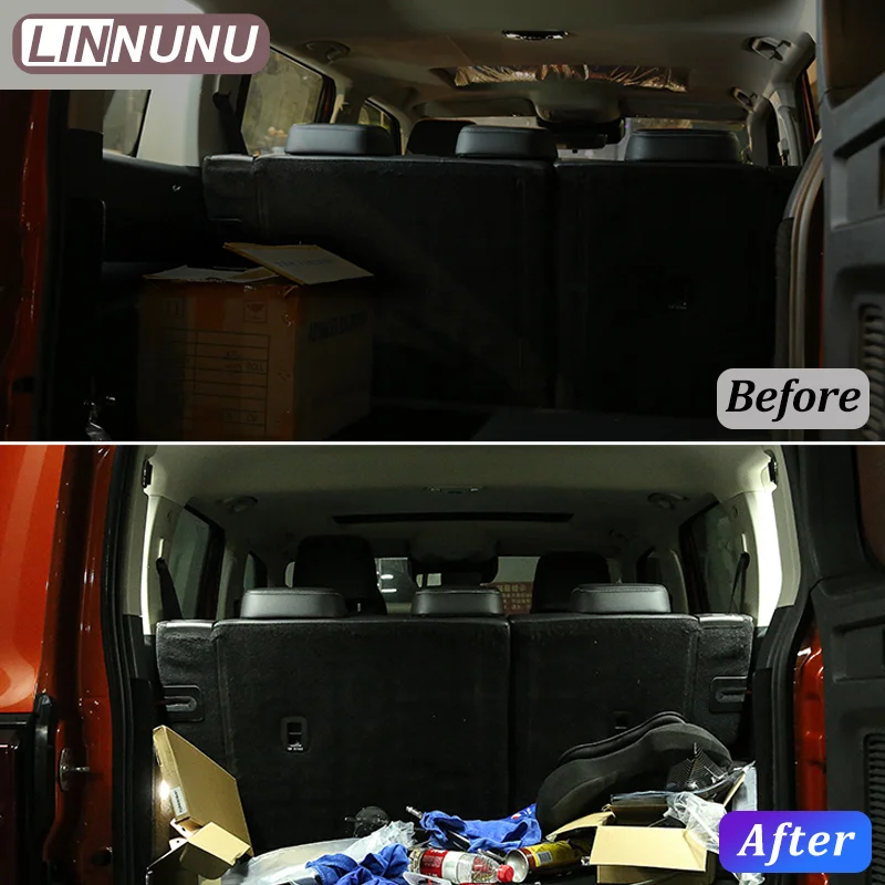 LINNUNU For Great Wall GWM TANK 300 2025 Car trunk Light Modification Trunk Side Window Lighting LED Light Interior Accessories