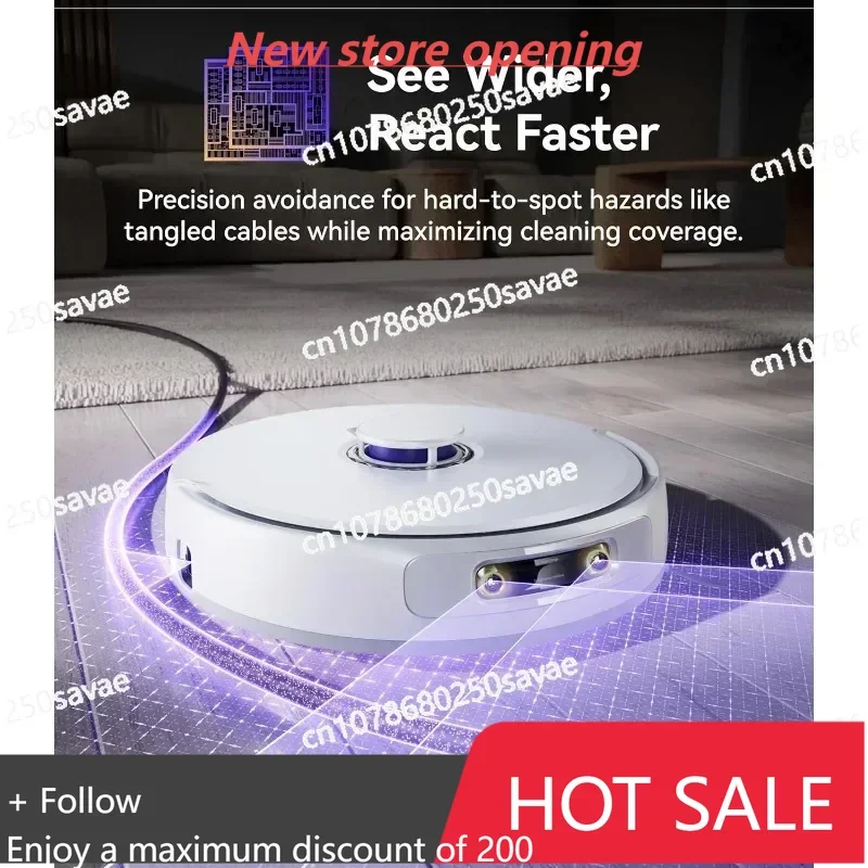 

Dual RGB Cameras and Chips, AI Avoidance, 12000Pa Suction, Real-Time Decisions NARWAL Freo Z Ultra Robot Vacuum and Mop Combo,
