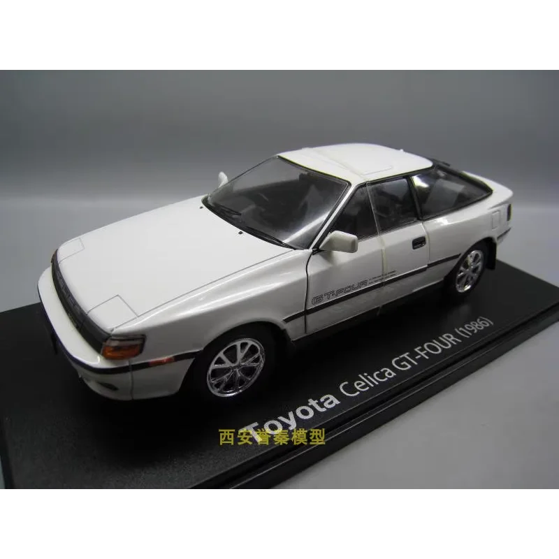 

Diecast IXO 1/24 Scale Japanese Brand CELICA GT-FOUR Alloy Car Model Collectible Toy Gift Souvenir Display Ornament