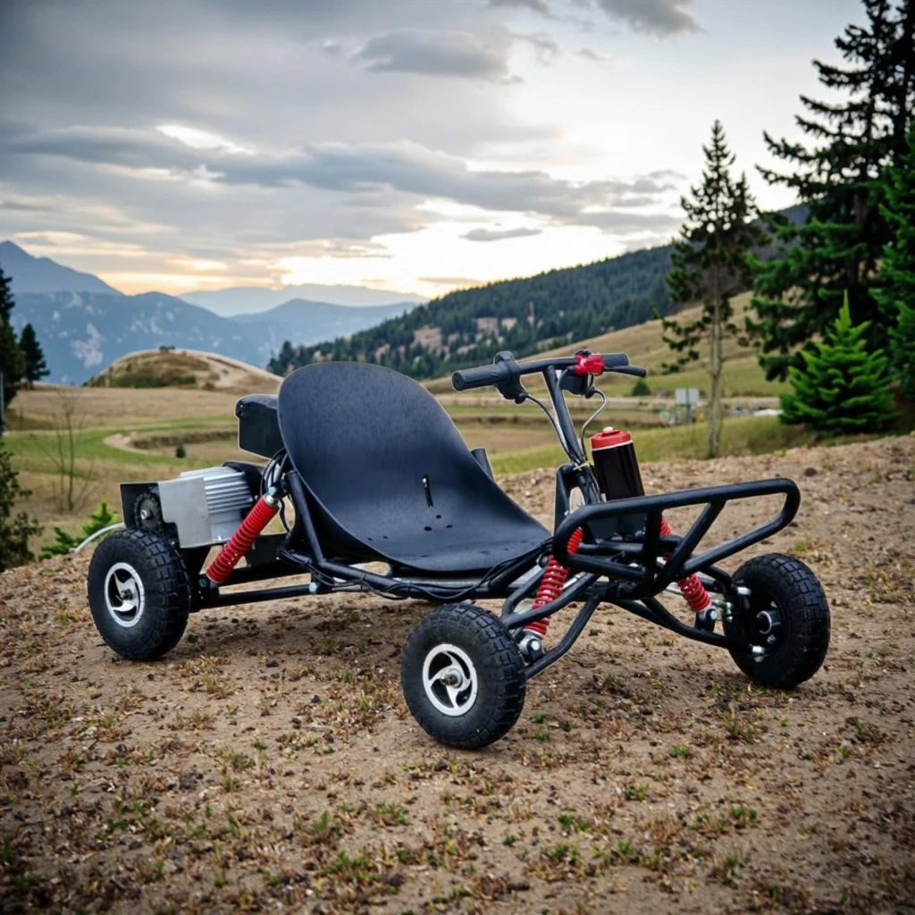 All-Terrain VehicleGo-Kart For Adults-Outdoor Road & Off-Road Use 750W Power 30km/h Max SpeedOutdoor Adventure
