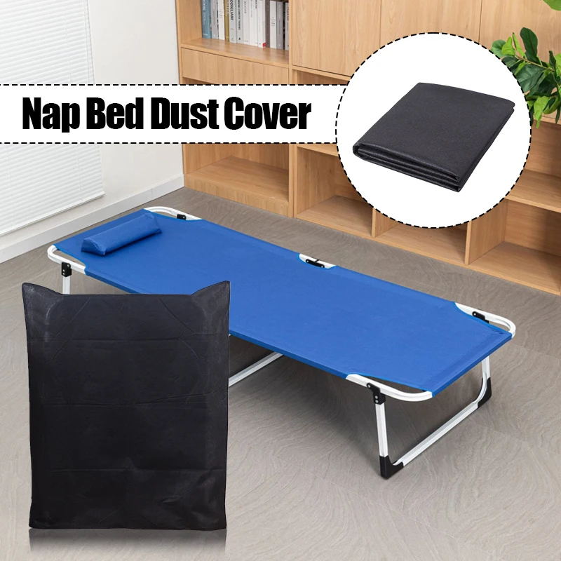 

Односпальная складная кровать, пылезащитный чехол из нетканого материала, раскладная защита, кровати для сна для домашнего офиса, простое хранилище, все включено на 3 сторонах