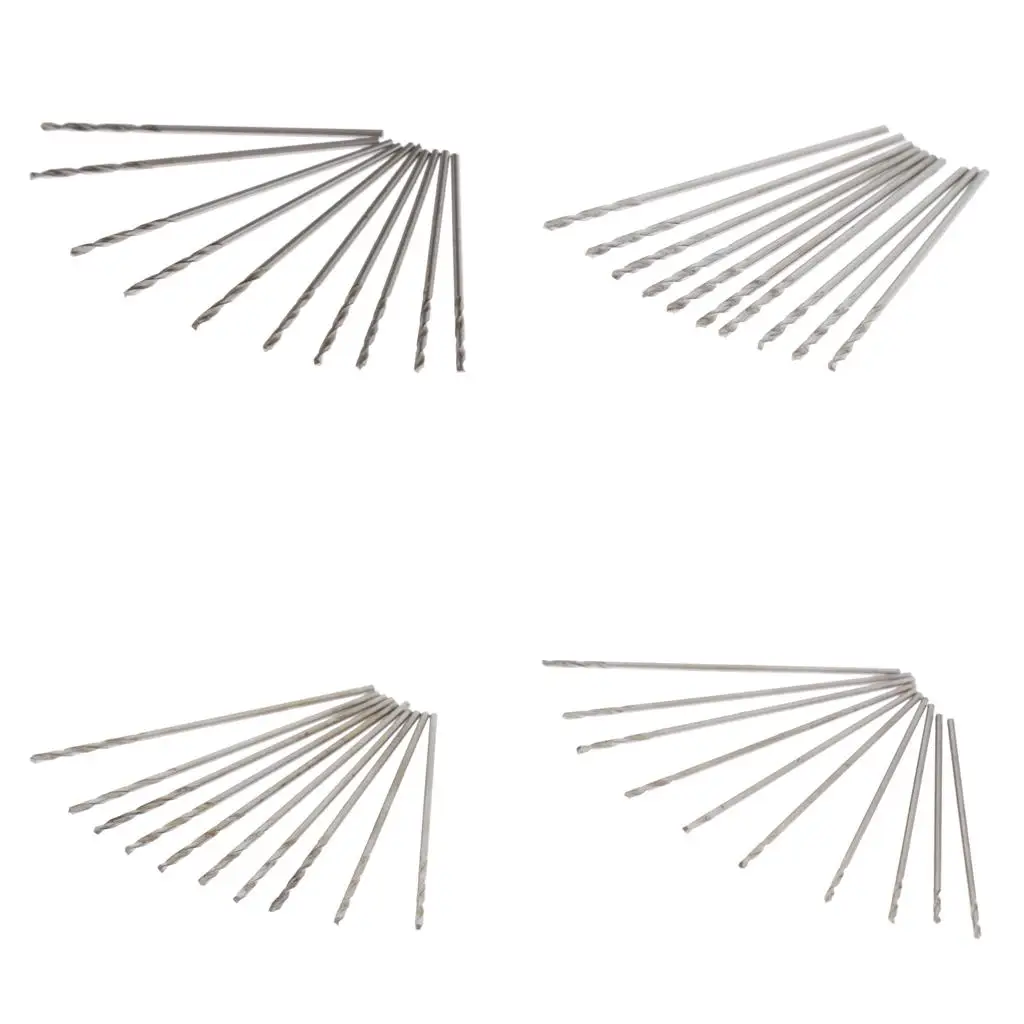 Cobalt HSS Drill Bit Set Sharp Twist Abrasion Resistant Tool Kit for Steel Aluminum Brass