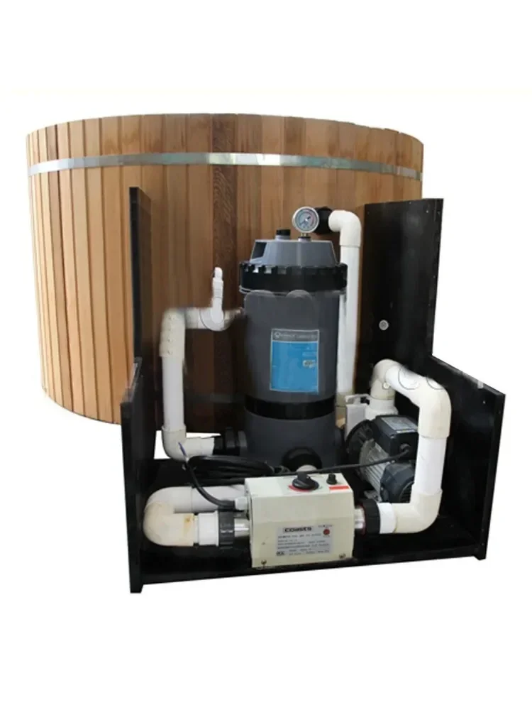 3KW Elektrische Poolheizung Winter Schwimmbad SPA Whirlpool Bad Warmwasserbereiter Thermostat Heizung für Warmbad Outdoor SPA