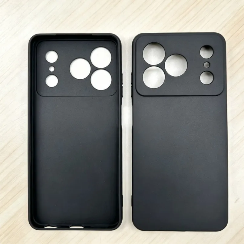 For Doogee Note 56 Pro Plus 56Pro Note56 Note56Pro Black Matte TPU Soft Back Phone Case Smartphone TPU Cover Guard Shell