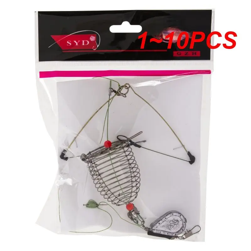 1~10PCS Fast Fishing Anti-bite Steel Wire Eight-character Ring Design Firmly Connected Higher Strength Quasi Precise Fish Lure