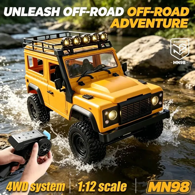 

MN99S MN98 1/12 4WD RC Car RTR Off-road Rock Crawler Defender Remote Control Truck Electric Climbing Vehicle Toy For Boys Gift