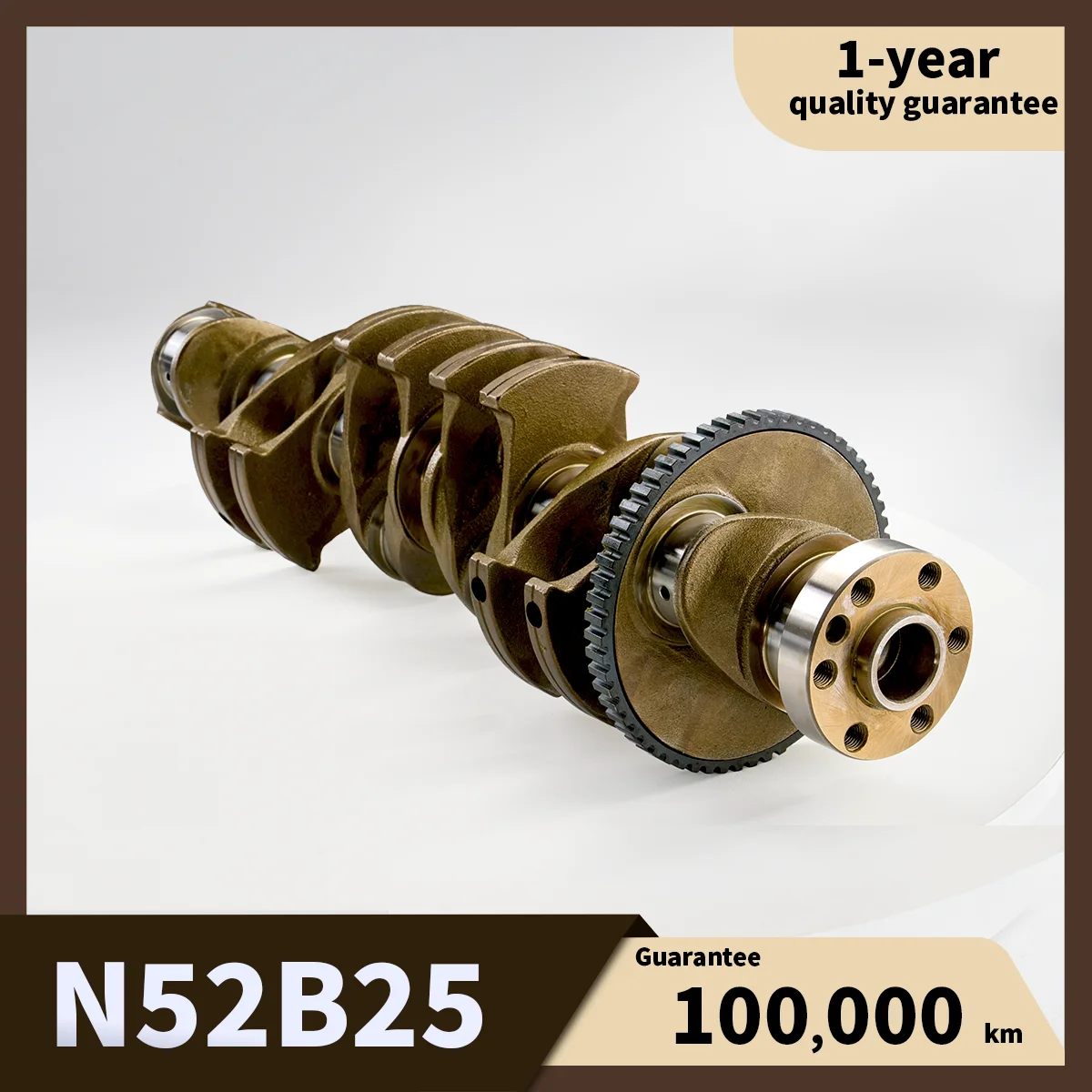 

Crankshaft 11210402531 for N52B25 2.5L Engine Part Compatible with BMW 325i/523Li/X3 E83/Z4 E89 2008-2011 Models OEM Quality