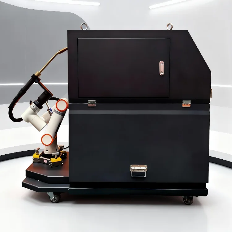 DREAMON 6-Axis Articulated Robot Arm Smart Welding System Industrial Welding Robot Certified 380V Motor 19KW Power 1 Year