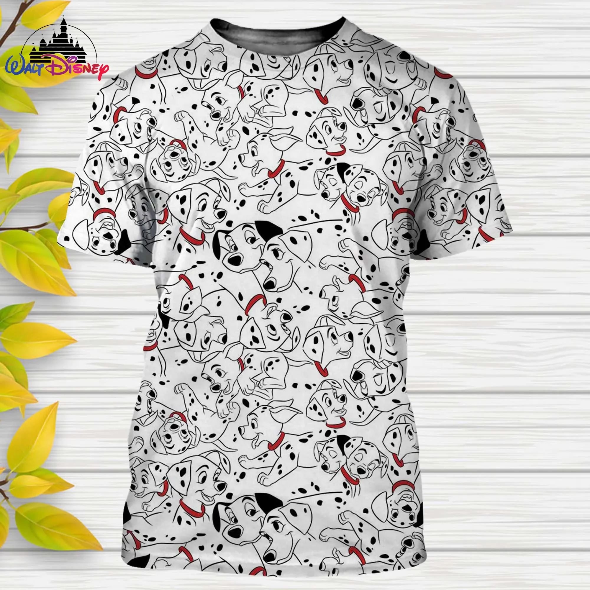 

2025 Disney Classic Movie 101 Dalmatiens 3d Print T-Shirts Streetwear Boy Girl Casual Oversized T Shirt Kids Tees Tops TShirt