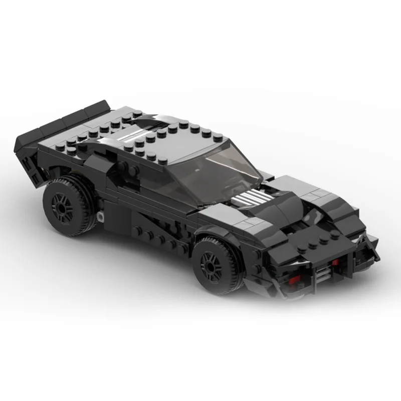 Modelo de coche de carreras de velocidad, ladrillos de construcción MOC KS, líder enmascarado, tecnología Modular, regalos de vacaciones para niños, traje de juguete para montar