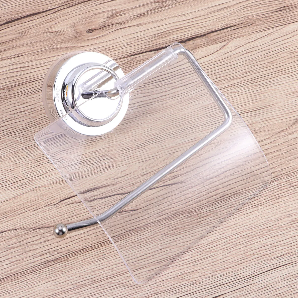

1Pcs Bathroom Toilet Paper Holder Stainless Steel Roll Hanger Waterproof Suction Cup Mount Easy Install Space Saving Silver