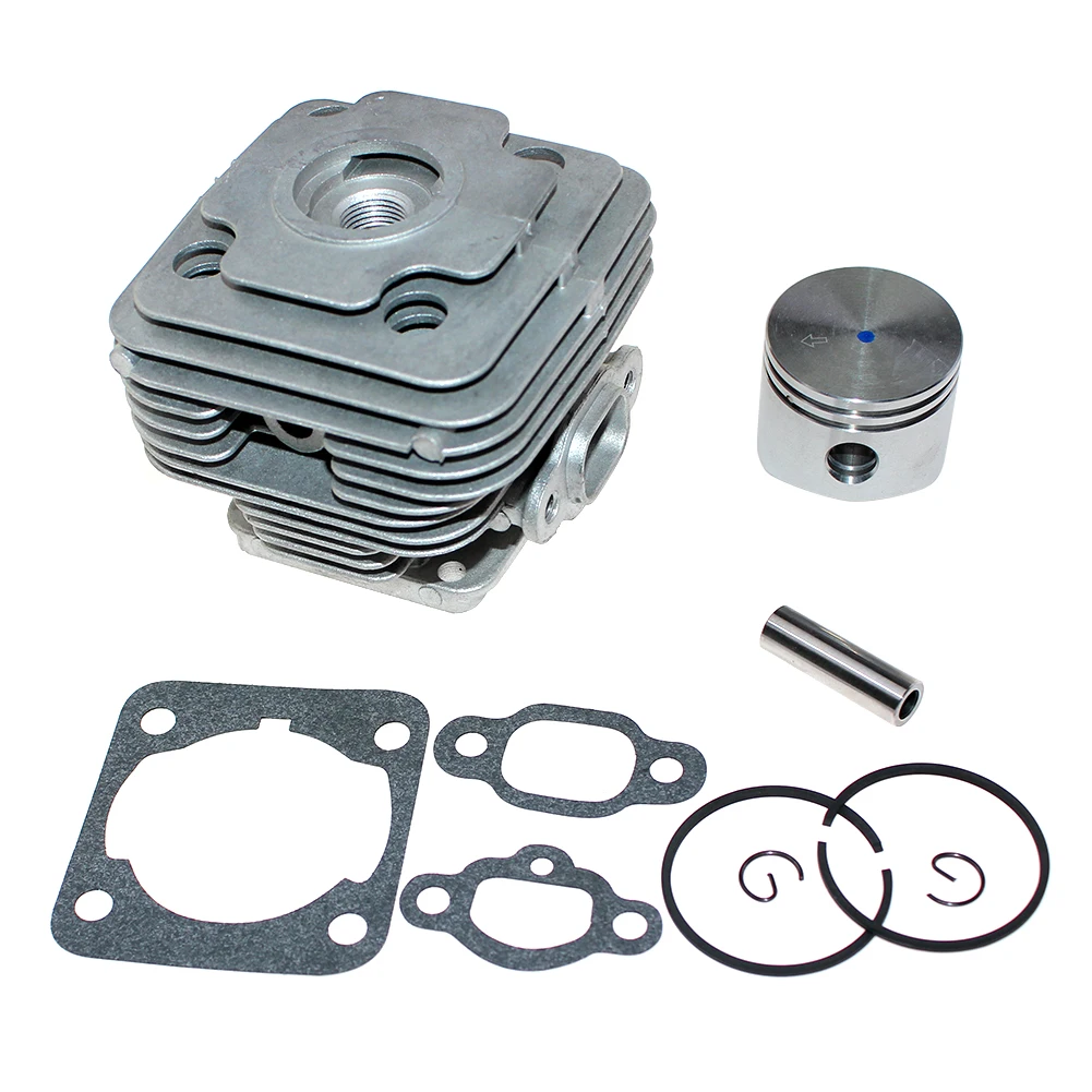 Imagem -02 - Kit de Pistão do Cilindro Apto para Oleo-mac 741 Bc420t Bcf420 Sparta 42 44 420 440s 440t 441t 441t 441bp 4400 Om43 Om43bp 61202322 40 mm