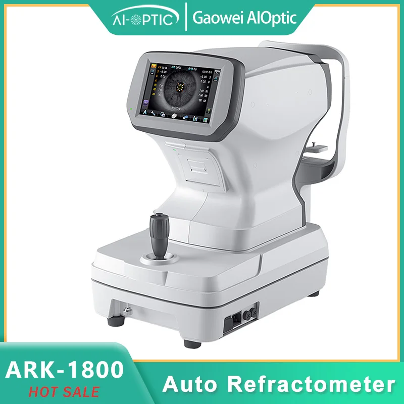 ARK-1800 Ophthalmic Auto Refractometer with Automatic Keratometer 7 Inch Touch Screen for Eye Examination