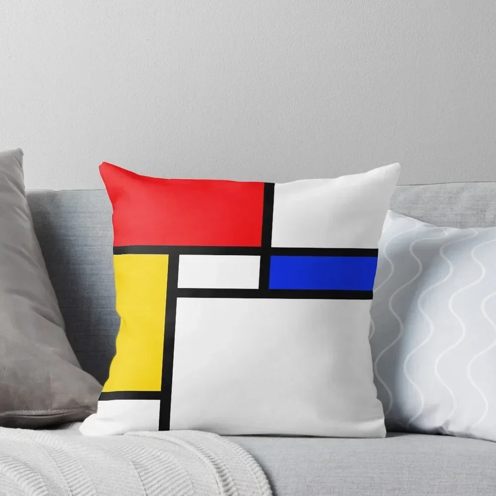 

Mondrian Throw Pillow Decorative Sofa Cushions ornamental pillows for living room Sofa Cushions Cover pillow