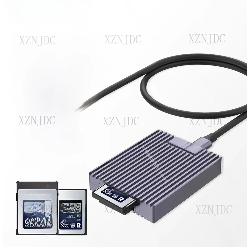 

USB4 CFexpress Type A/B Card Reader - 40Gbps Thunderbolt 4, Compatible With CFeA, CFeB, SD4.0, TF4.0, XQD, CFast