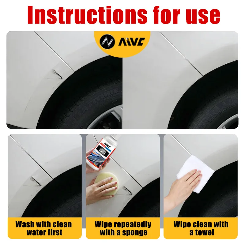 Car Scratch Remover Paint Care Tools Auto Swirl Remover Scratches Repair Polishing Auto Body Grinding Compound Anti Scratch Wax image 3