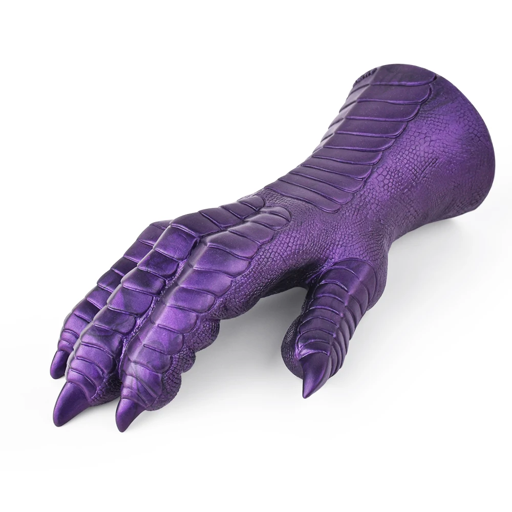 

FAAK Fantasy Dragon Claw Sex Toys Silicone huge Artificial Hand Clit Stimulate Large Anal Plug With Suctiion Cup Foreplay Toy