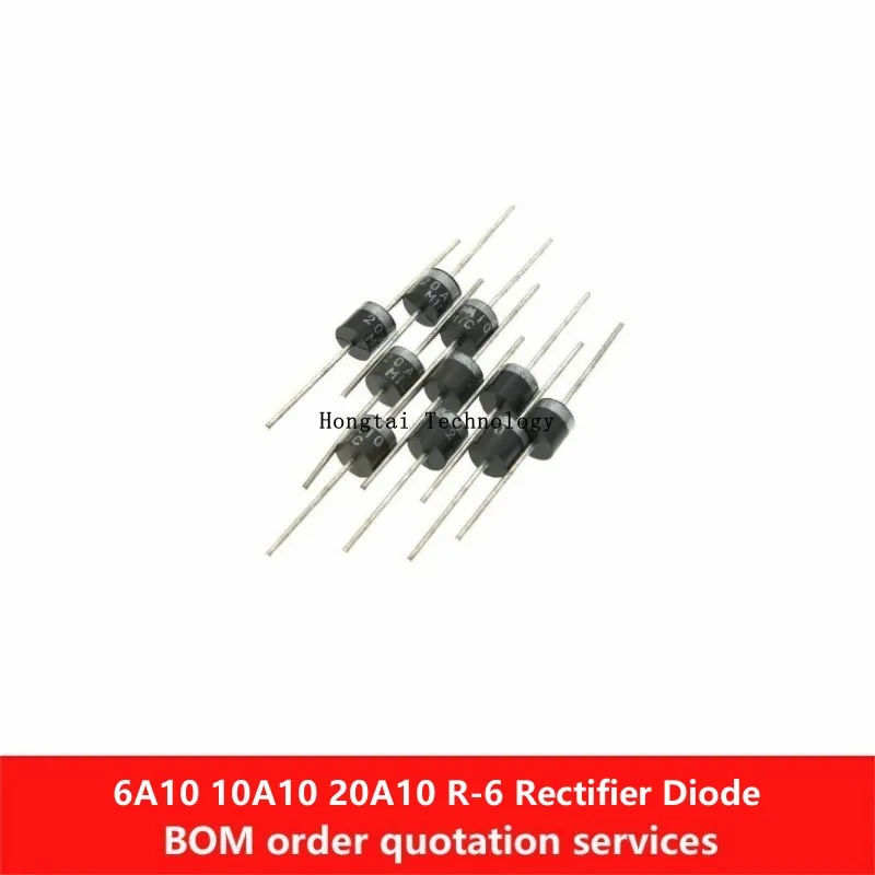 6A10 10A10 20A10 6A1000V 10A 1000V 20A 1000V R-6 Rectifier Diode