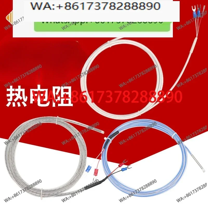 PT100 Thermal Resistance K Type PTFE Thermocouple Electroplating Chemical Anti-corrosion Probe