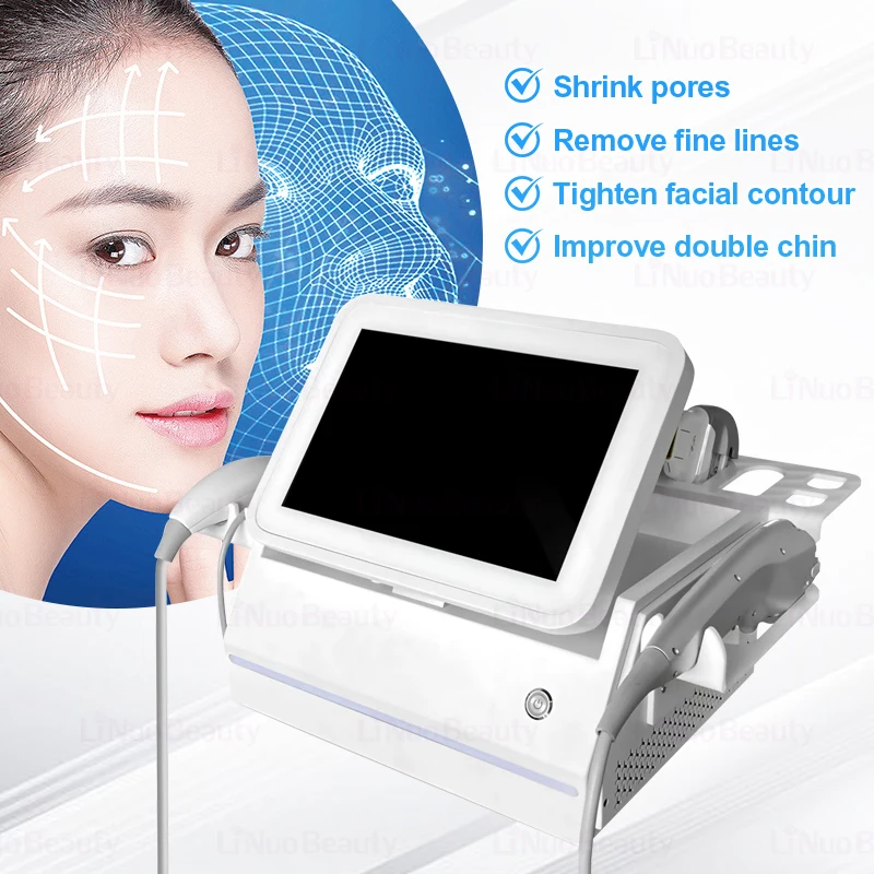 Professional 7D HIFU 6th Generation RF Beauty Device Reshaping Childlike Appearance Skin Tightening Face Body Lifting Massager view 3