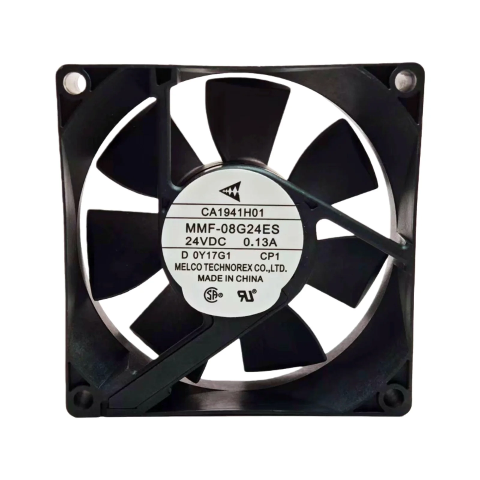 

New MMF-08G24ES-CP1 Genuine 80x80x25mm DC24V Cooling Fan 0.13A 8025 for Inverter VFD Drive - Quiet & Reliable