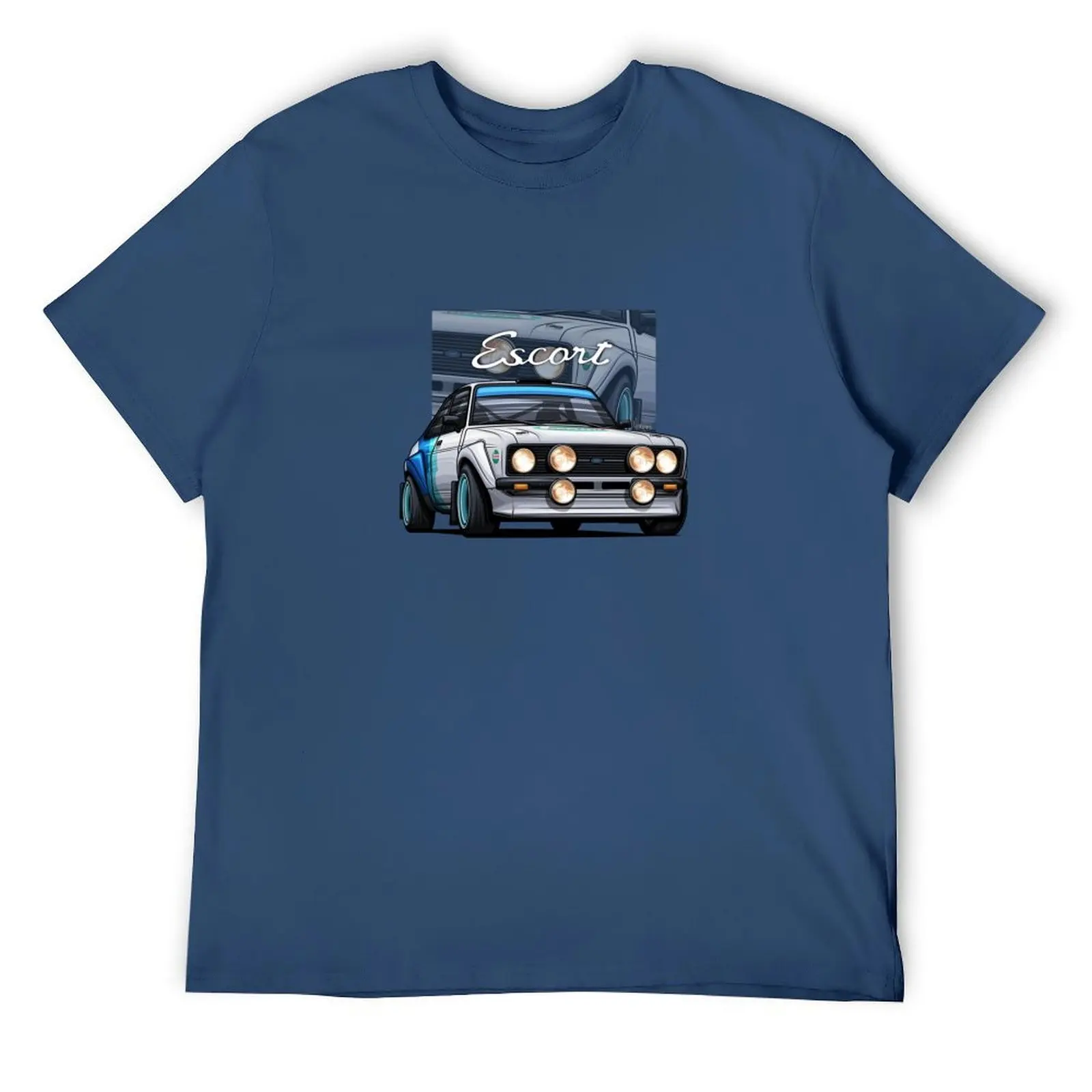 

Ford Escort RS2000 MK2 Rally - Art T-Shirt anime shirt blacks t shirt men 100℅ cotton