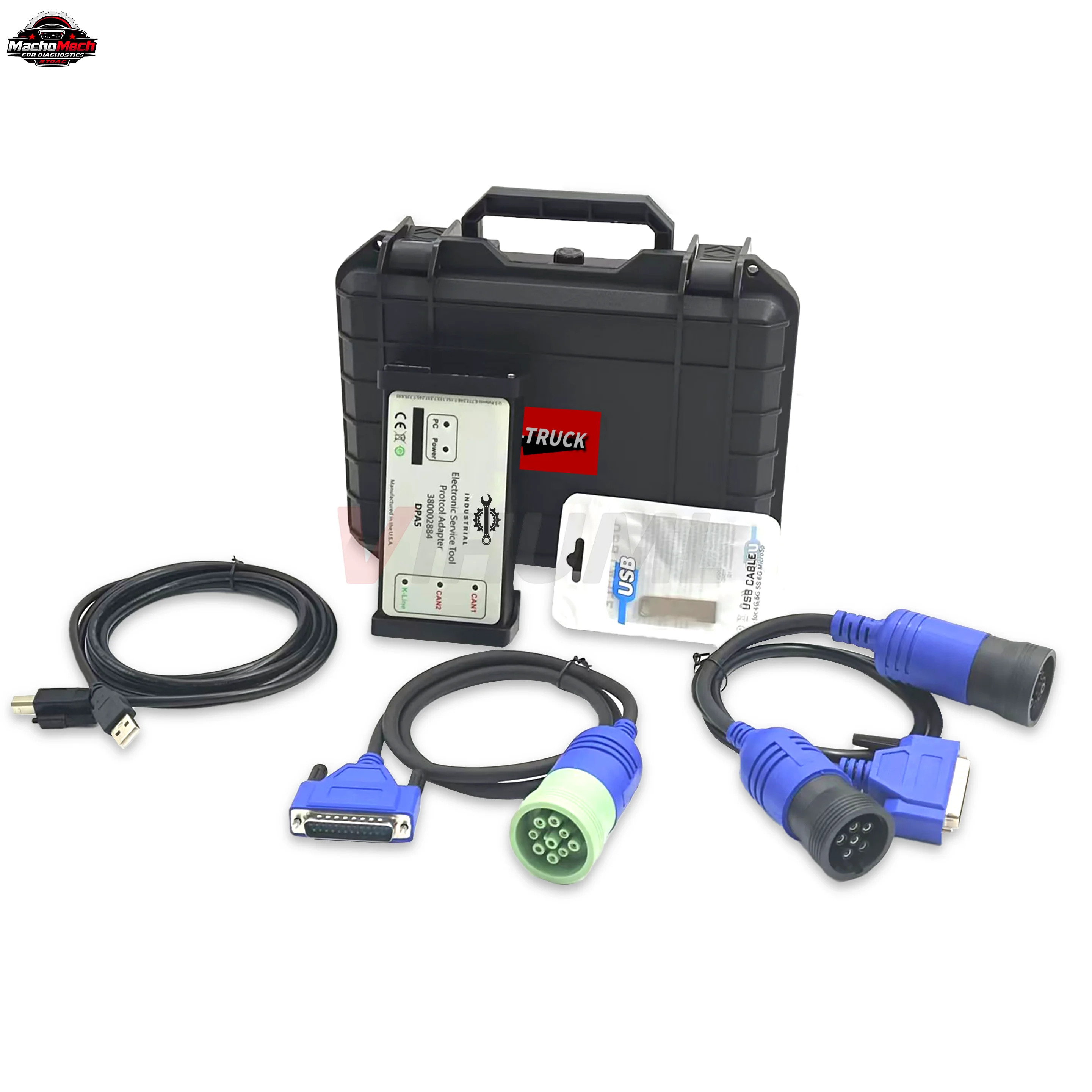 For  CNH DPA5 Diagnostic Kit V9.11 CNH EST Electronic Service Tool  Tractor Excavator Wheel Loader Scanner
