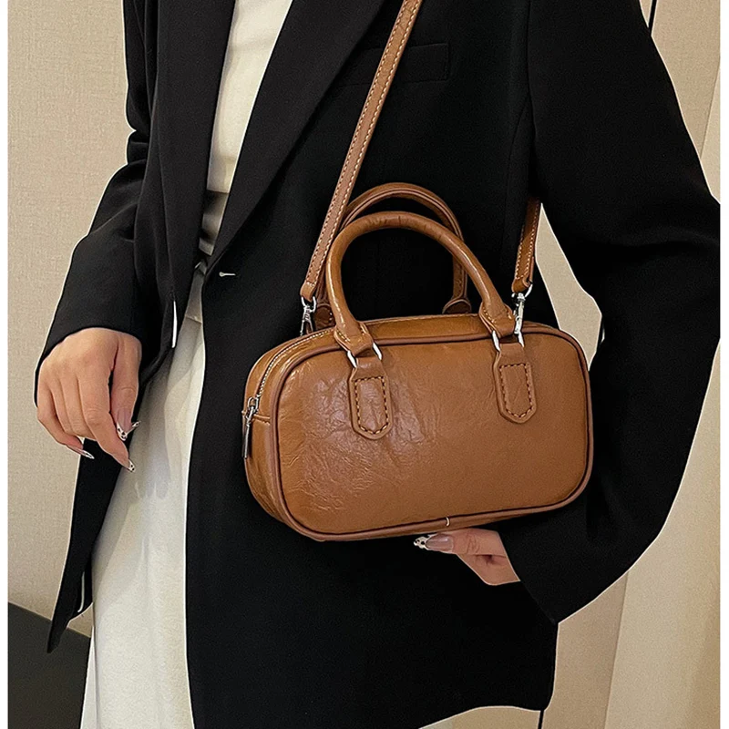 1Set DIY Leather Craft Handbag Bag Material Hand Sewn Leather Handmade With Hardware Accessories