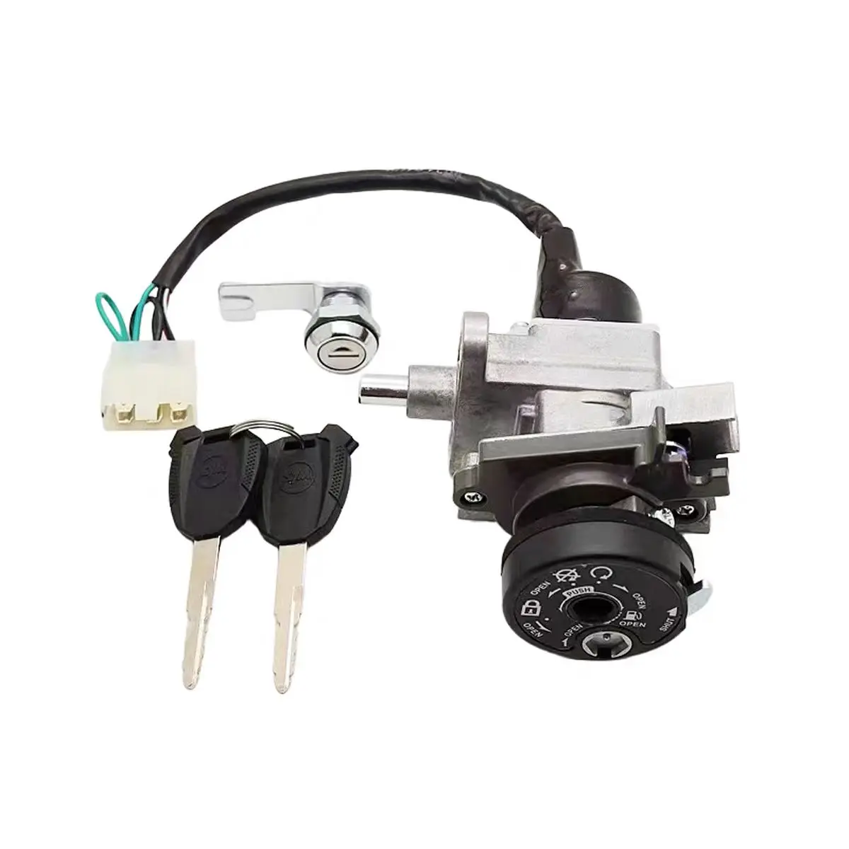 FOR SYM TINI XS110T Motorcycle Scooter Ignition Key Switch Lock Fit Xs125T-17 XS110T TINI