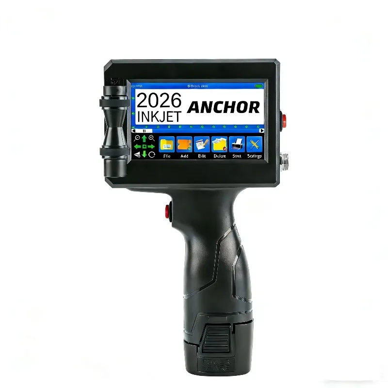 Factory Wholesale 600DPI 12.7mm TIJ Z10 All Material Industrial Batch Coding Handheld Inkjet Printer