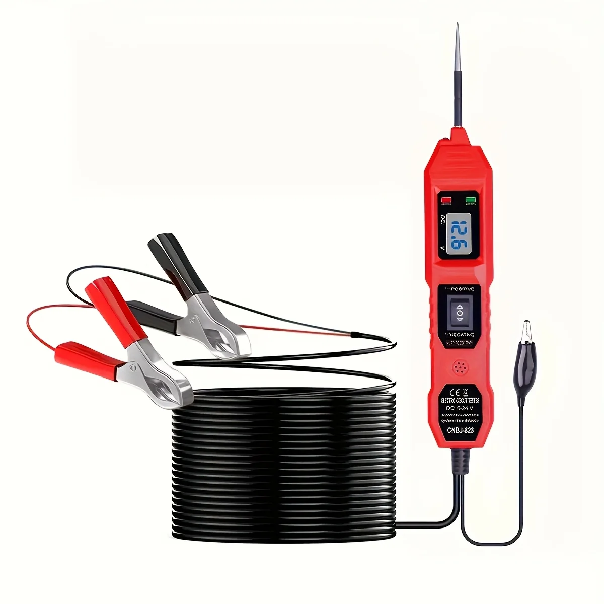 Pro Auto Circuit Master - 3.5-36V Multifunctionele Aandrijftester Met Digitaal Display, Kortsluitdetector - afbeelding 1