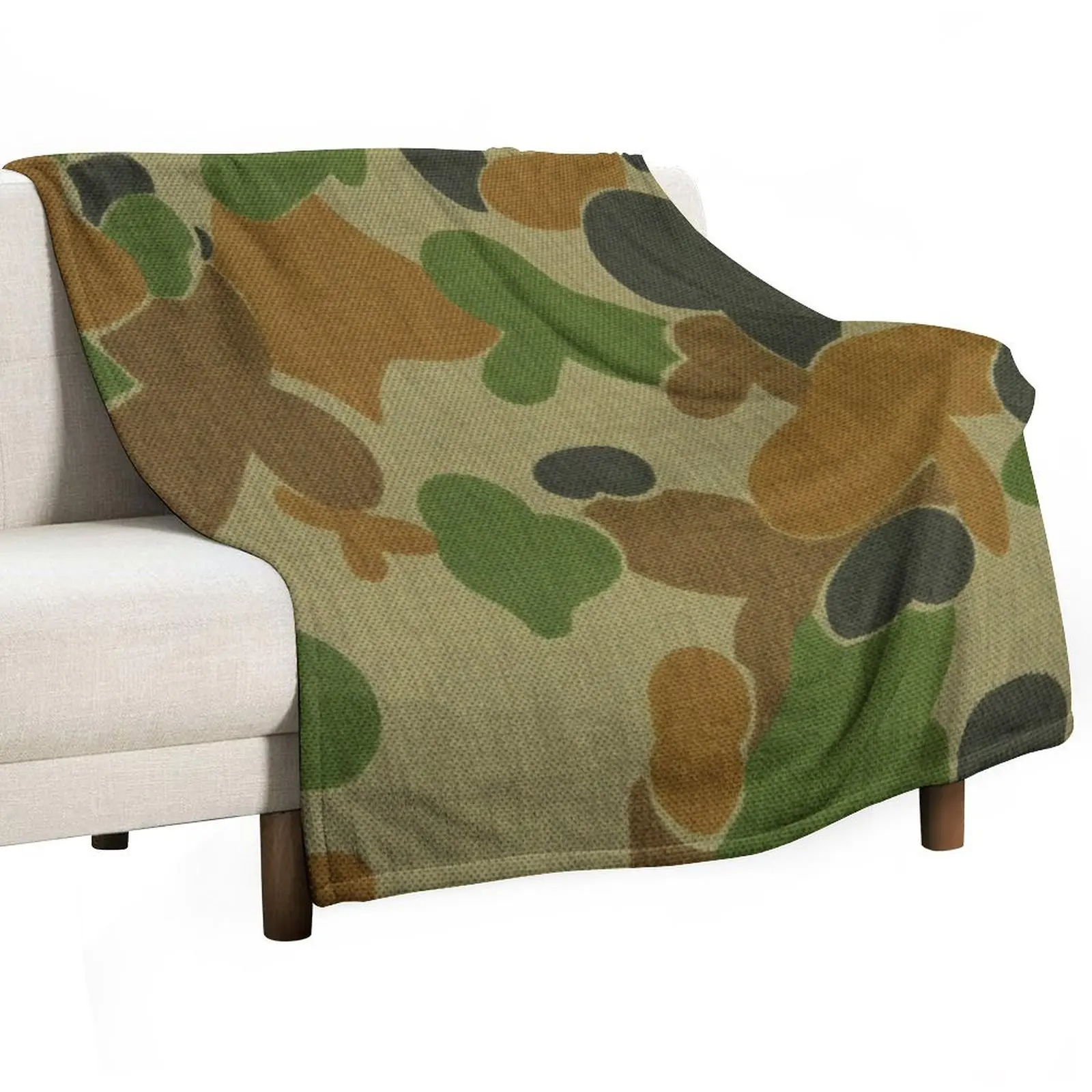 

Auscam - Australian Army Camo Throw Blanket Luxurious Soft Blanket Holiday Gift for Family