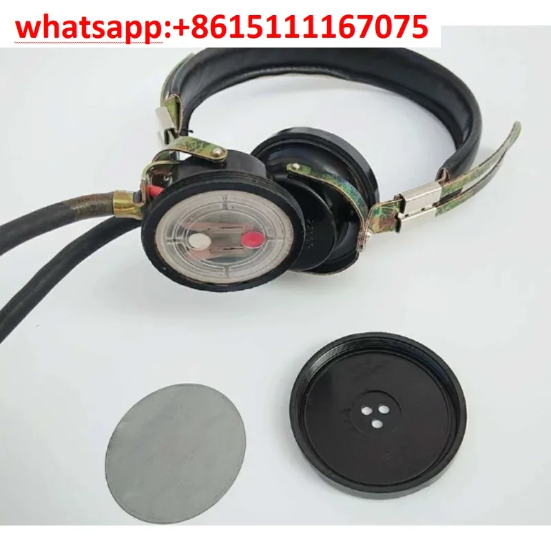 TA-4 2200Ω High Impedance Telegraph Headphone, Passive Dual Reed Earphone For Amateur Radio Crystal Set Hobbyists