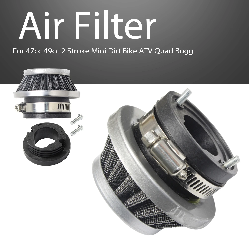 

Mushroom Air Filter For 47cc 49cc 2 Stroke Mini Dirt Bike ATV Quad Bugg