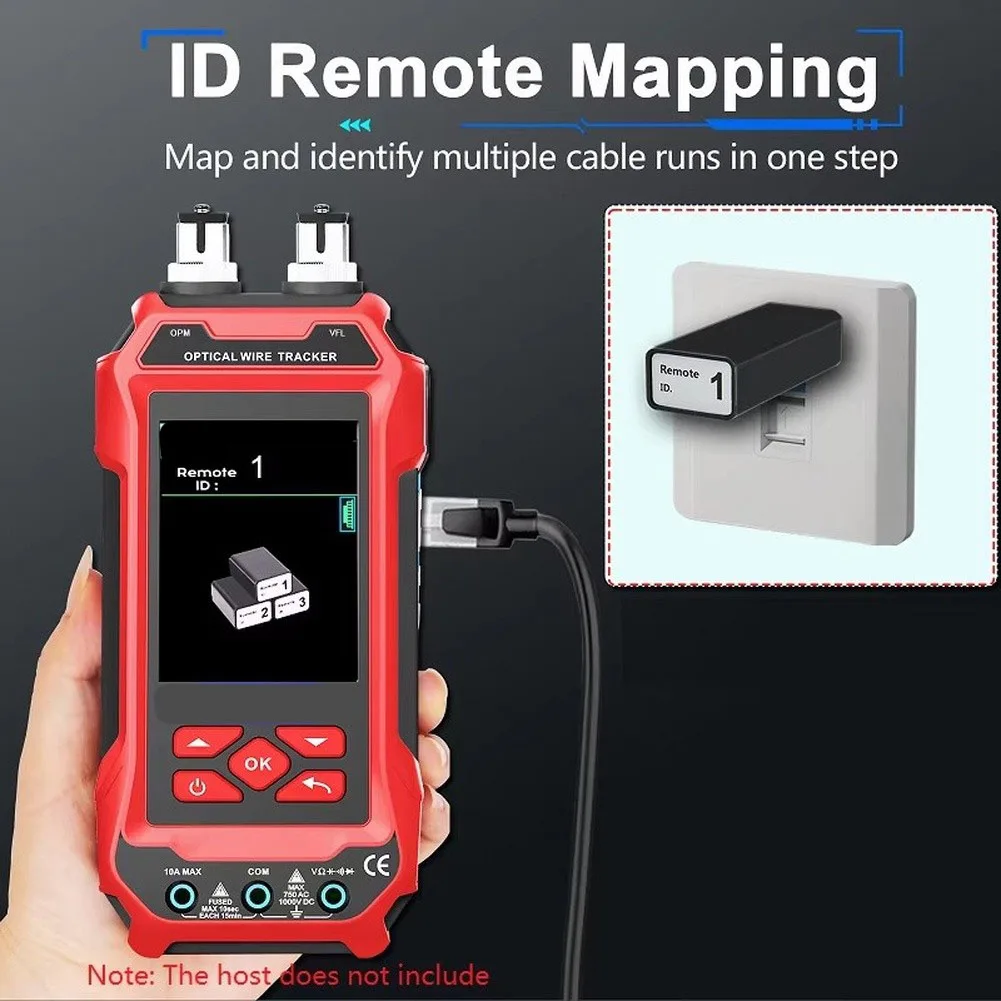 3 Or 7 Piece Network Cable Tester ID Remote Adapter For ET636 ET638 ET618 ET628 For RJ45 LAN Wire Tool For Battery Free Kit