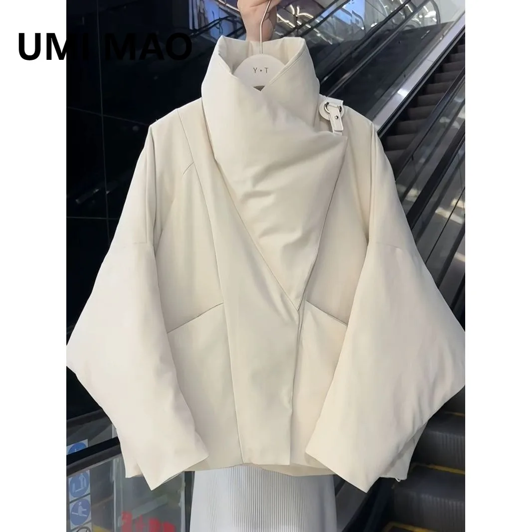 

UMI MAO короткий пуховик для женщин, новый зимний модный стильный нишевый дизайн для миниатюрных фигурок, пальто Femme Y2K
