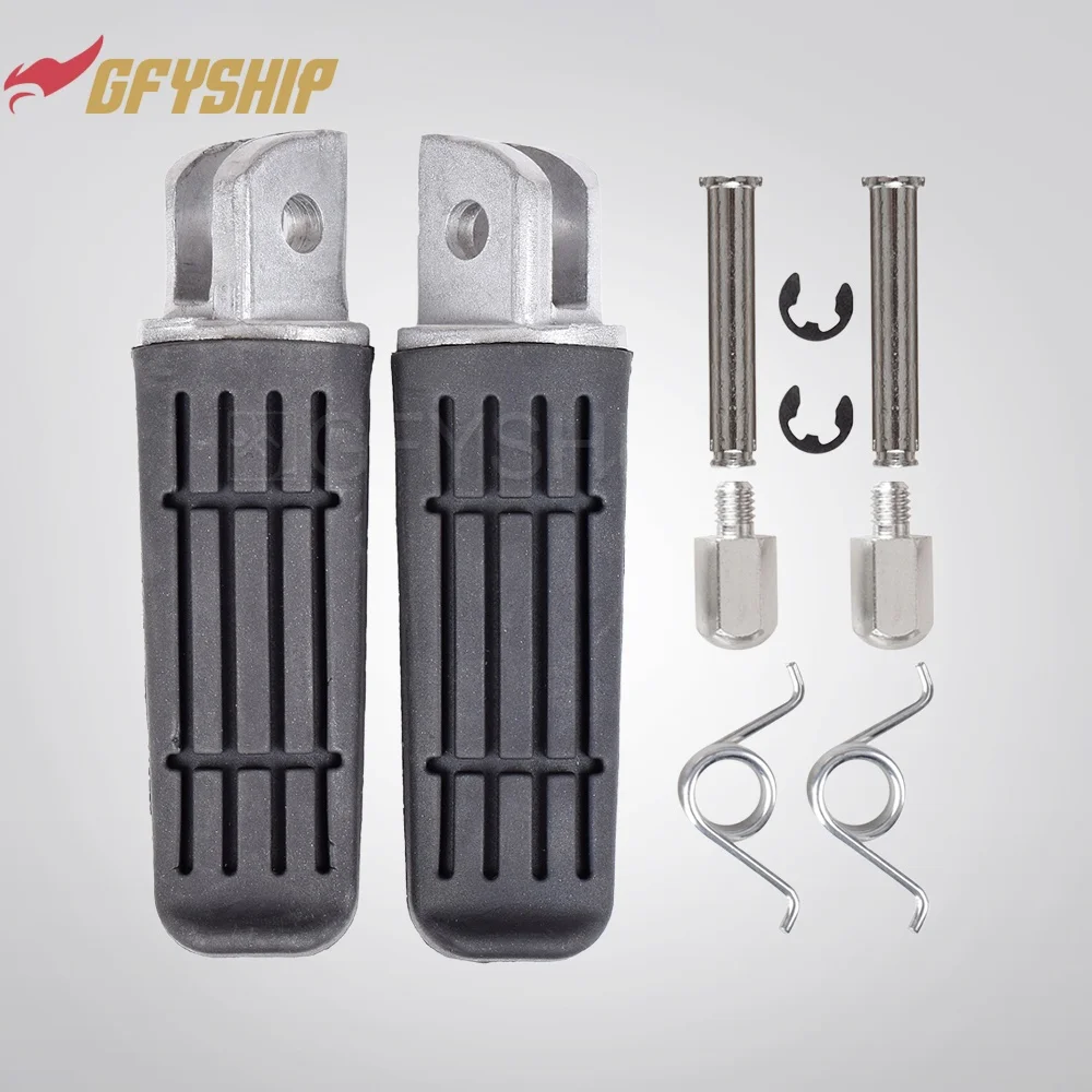 Motorcycle Front Footrests Foot pegs For Yamaha YZF 600 R6 R6S 1000 R1 MT03 TDM 900 AT/AV/AW/AX/AY TDM 900 P/R/S/T/V/W/X/Y