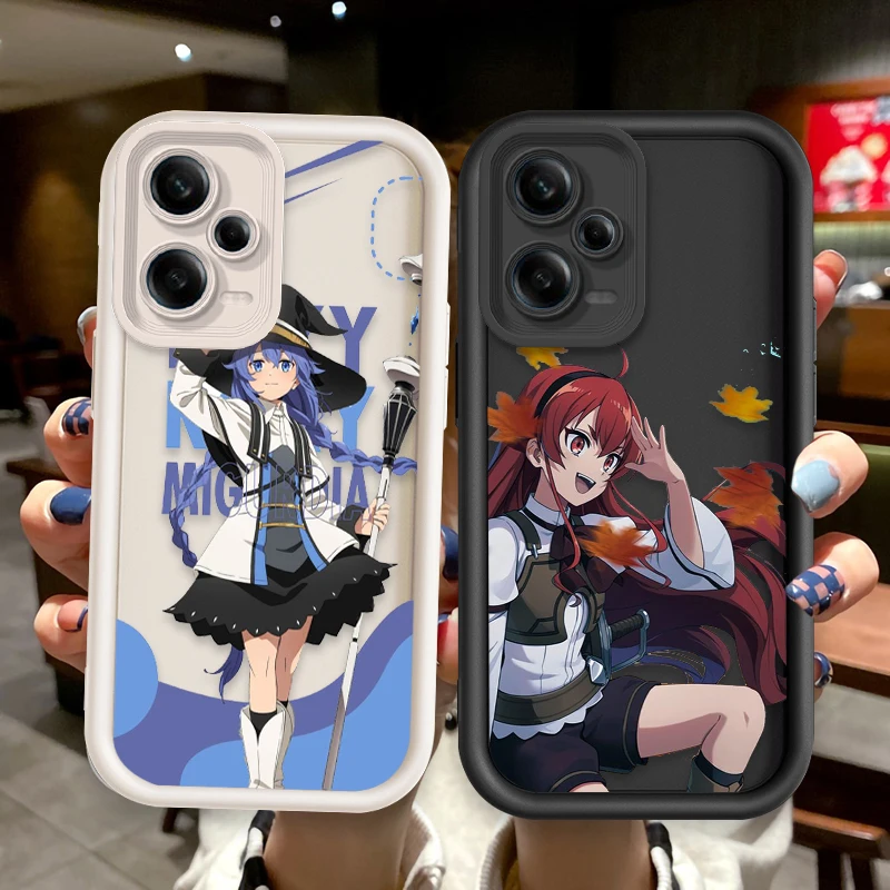 Anime Mushoku Tensei For OPPO A98 94 92 78 76 74 72 58 57 54 53 Find X5 3 Pro 5G 4G Soft Eye Ladder Phone Case