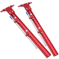 Sturdy Rail Guide System Aluminium Alloy Circular Saw Track Set Fixed Guide Rail Bracket For Track Saw Track Repeatable Cuts