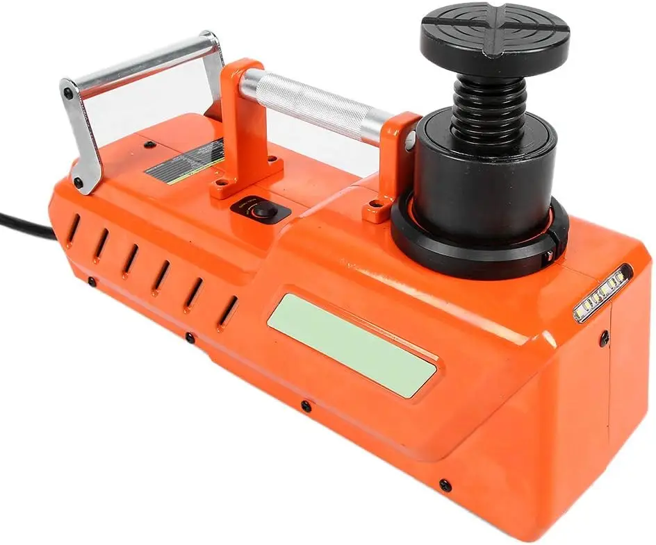 Gato eléctrico hidráulico de 15T y 12V para sedan y camiones todoterreno de rescate de emergencia para mudanzas de neumáticos
