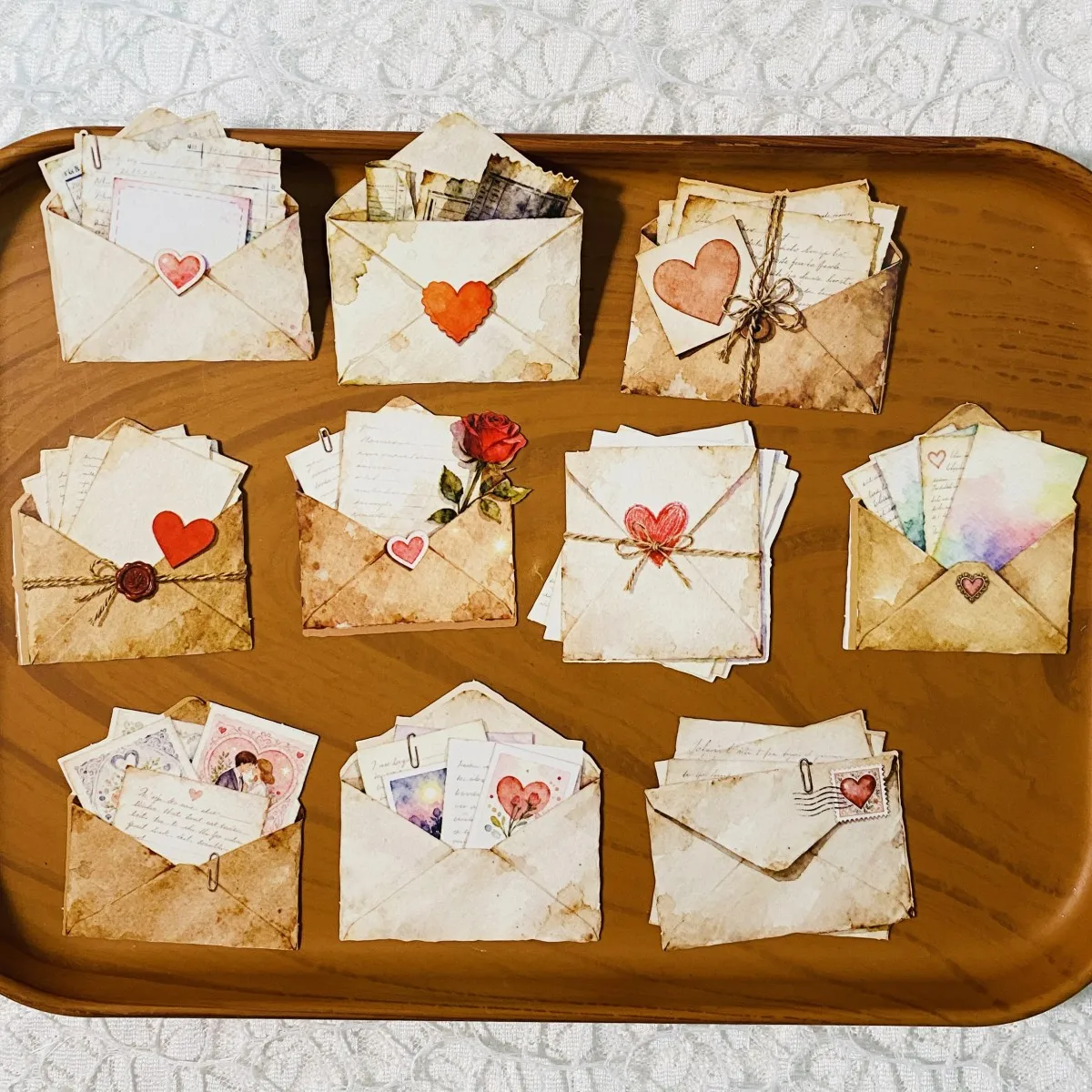 10 قطع من ملصقات الورق المقوى للمجلات، ملصق ورقي عتيق لمستلزمات سجل القصاصات، ملصقات حرفية جمالية غير المرغوب فيها