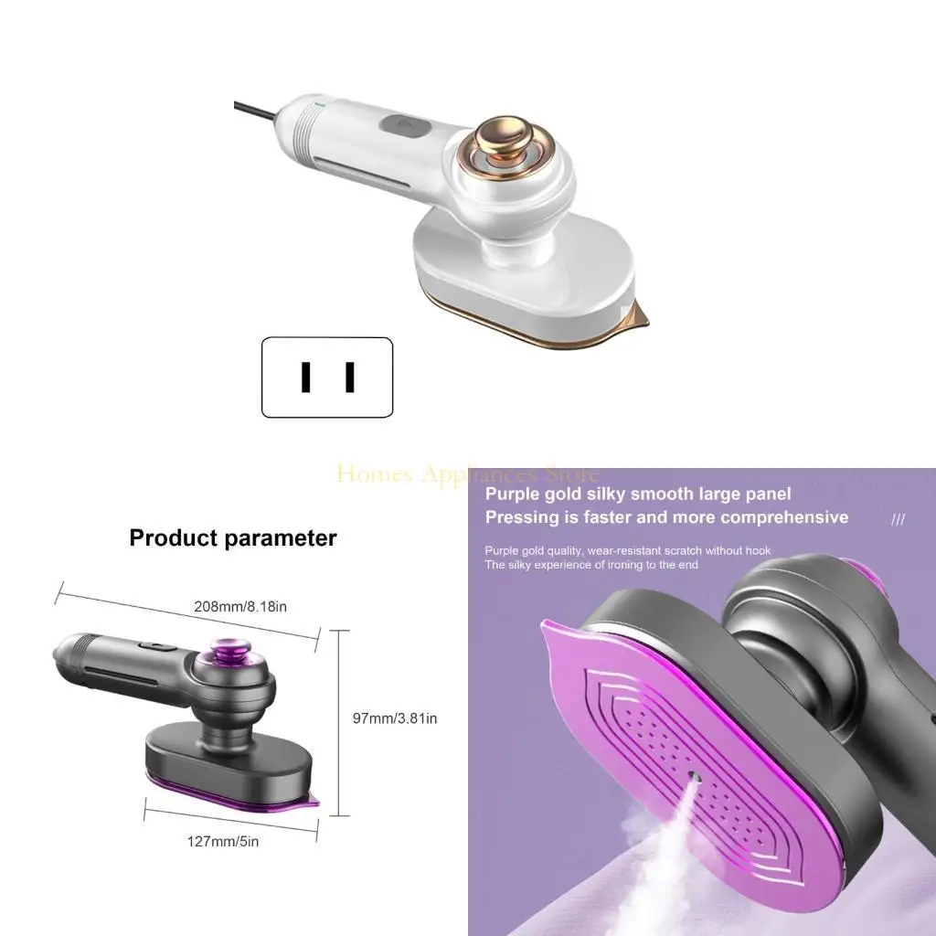 D0AB a portátil para roupas viagem a e ferro ferro rápido horizontal