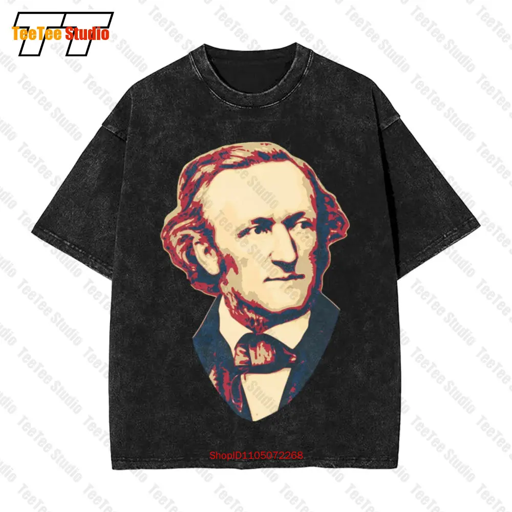 Richard Wagner Vintage camiseta extragrande EJQ1
