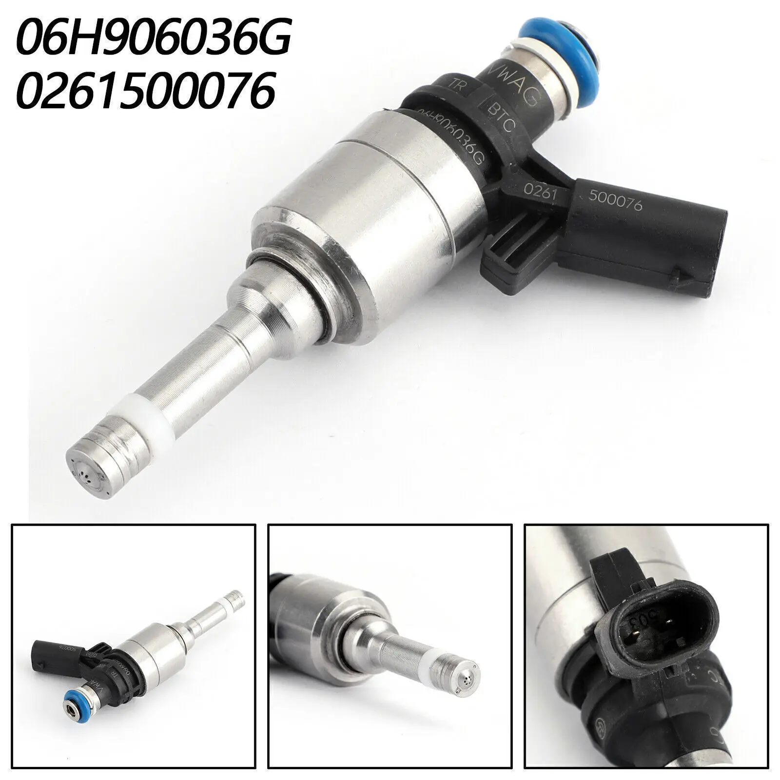 4x 06H906036G Iniettori di carburante Bosch per VW GTI Tiguan AUDI A3 A4 A5 Q5 TT 2.0TSI