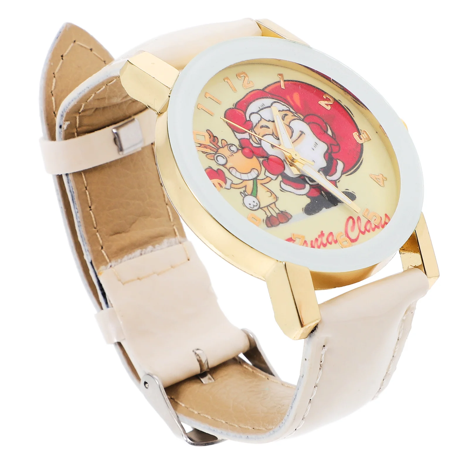 Reloj de Navidad para niños, relojes deportivos de pulsera para hombres, moda navideña, reloj de pulsera para mujeres, fundas para niños Miss