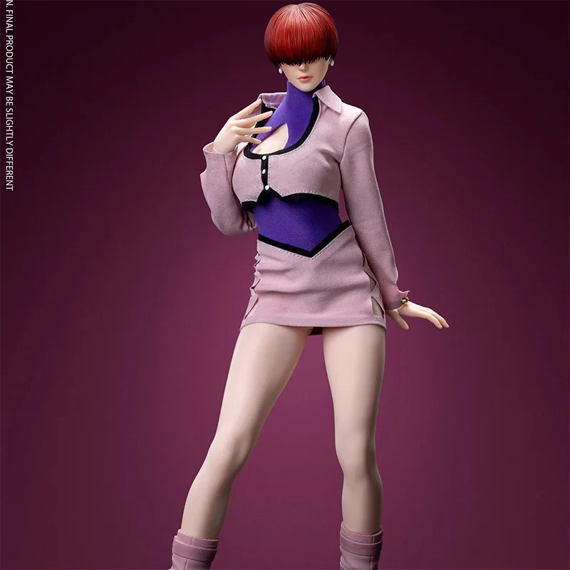 

SNK Officially Licensed The King Of Fighters 97 Shermie 1/6 Scale Seamless Female Action Figure Collectible Model